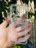 Zipax Xiaomi Redmi Note 12 4G Kılıf Şeffaf Kartlıklı Silikon Azn-SetraKart thumbnail 1