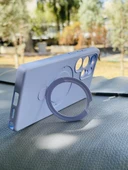 Zipax Samsung Galaxy S23 Ultra Kılıf MgSafe Özellikli Standlı Pastel Renkler Azn-Reggal thumbnail 3