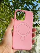 Zipax Apple iPhone 15 Plus Kılıf MgSafe Özellikli Standlı Pastel Renkler Azn-Reggal thumbnail 1