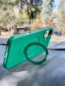 Zipax Apple iPhone 16 Plus Kılıf MgSafe Özellikli Standlı Pastel Renkler Azn-Reggal thumbnail 3