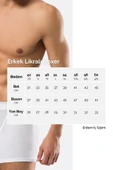 Erdem Beyaz Pamuk Elastan Klasik 2 Li Boxer 1445 - 2