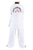 DO-SMAI Dijital Baskılı Siyah Yaka Hava Alan Antrenman Taekwondo Elbisesi Te041 - 3