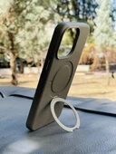 Zipax Apple iPhone 16 Pro Kılıf MgSafe Özellikli Standlı Pastel Renkler Azn-Reggal thumbnail 4