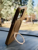 Zipax Apple iPhone 15 Plus Kılıf MgSafe Özellikli Standlı Pastel Renkler Azn-Reggal thumbnail 4