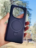 Zipax Xiaomi Redmi Note 14 Pro 5G Kılıf MgSafe Özellikli Standlı Pastel Renkler Azn-Reggal thumbnail 1