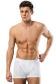 Erdem Beyaz Pamuk Elastan Klasik 2 Li Boxer 1445 - 1