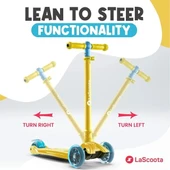 LaScoota Çocuklar için 2'si 1 Arada Ayarlanabilir Scooter - 6