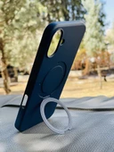 Zipax Apple iPhone 16 Plus Kılıf MgSafe Özellikli Standlı Pastel Renkler Azn-Reggal thumbnail 4