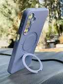 Zipax Samsung Galaxy A16 Kılıf MgSafe Özellikli Standlı Pastel Renkler Azn-Reggal thumbnail 4