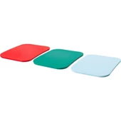 IKEA 3x 365+ Renkli Kesme Tahtası 22X16CM 3 Adet, 604.063.04 - 1