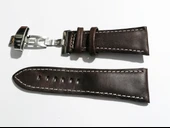 Fado Her Saate Uygun  Kelebek  Toka   26 MM    Hakiki Deri (281)  gumus  toka    kahve thumbnail 2