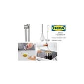 IKEA Koncıs Sarımsak Ezici + Idealısk Çırpıcı 2'li Set Europestore - 1