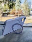 Zipax Apple iPhone 16 Plus Kılıf MgSafe Özellikli Standlı Pastel Renkler Azn-Reggal thumbnail 3