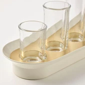 IKEA Vattenkrasse Bitki Çoğaltma Seti Krem-Altın Rengi - 3