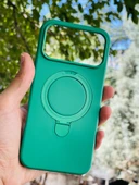 Zipax Apple iPhone 17 Pro Max Kılıf MgSafe Özellikli Standlı Pastel Renkler Azn-Reggal thumbnail 1