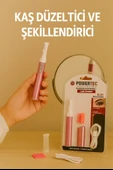Pembe USB Şarjlı Kaş Düzeltici, Kalem Modeli Tüy Alma ve Şekillendirme thumbnail 1