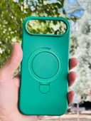 Zipax Apple iPhone 17 Air Kılıf MgSafe Özellikli Standlı Pastel Renkler Azn-Reggal thumbnail 1