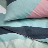 Ikea Svalstjärtar Çok Renkli 150X200/50X60 cm Tek Kişilik Nevresim Seti - 4