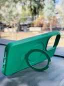 Zipax Apple iPhone 15 Plus Kılıf MgSafe Özellikli Standlı Pastel Renkler Azn-Reggal thumbnail 3