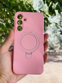 Zipax Samsung Galaxy A55 5G Kılıf MgSafe Özellikli Standlı Pastel Renkler Azn-Reggal thumbnail 1