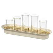 IKEA Vattenkrasse Bitki Çoğaltma Seti Krem-Altın Rengi - 1
