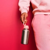 IKEA Elite Enkelsparıg Paslanmaz Çelik Pembe Su Şişesi 500 ml 1 Adet - 5