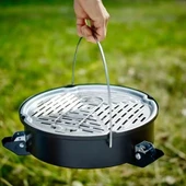 IKEA Korpön Taşınabilir Kömürlü Barbekü, Mangal Siyah, 35 cm - 2