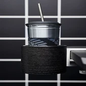 IKEA Lanespelare Kapaklı ve Pipetli Bardak Siyah - 3