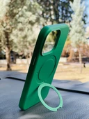 Zipax Apple iPhone 15 Plus Kılıf MgSafe Özellikli Standlı Pastel Renkler Azn-Reggal thumbnail 4