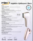 Mieco Sapphire IPL Lazer Epilasyon Aleti - 5