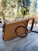 Zipax Apple iPhone 17 Pro Max Kılıf MgSafe Özellikli Standlı Pastel Renkler Azn-Reggal thumbnail 3