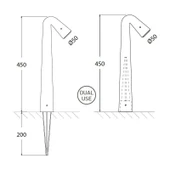 FUMAGALLI STEVEN BLACK FROSTED G9 LED 1,7W 4000K thumbnail 4