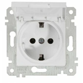 RİTA BEYAZ KAPAKLI TOP.LI PRİZ (MKZ) thumbnail 1