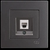 GÜNSAN EQONA M. FÜME NÜMERİS TELEFON PRİZ (MKZ) thumbnail 1