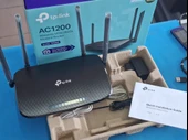 TP-Link Archer VR300  WiFi 5 VDSL/ADSL Modem Router  Fiber Destekli  AC1200 Mbps  4 Ethernet Portu  4 Harici Anten  Dual Band  Tether Uygulaması ile Kolay Kurulum thumbnail 1