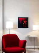 Dekoratif Soyut Tablo 40 x 40 cm CAN205 - Ev - Otel - Ofis - Hastahane - Kafe - Restoran Dekorasyonu - 1