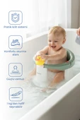 Babyjem Önden Açılır Banyo & Mama Oturağı Soft Yeşil - 1