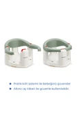 Babyjem Önden Açılır Banyo & Mama Oturağı Soft Yeşil - 4