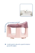 Babyjem Önden Açılır Banyo & Mama Oturağı Mürdüm - 5