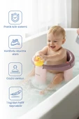 Babyjem Önden Açılır Banyo & Mama Oturağı Mürdüm - 1