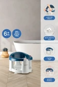 Babyjem Önden Açılır Banyo & Mama Oturağı İndigo Mavi - 1