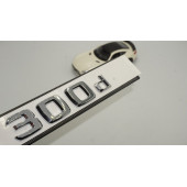 300d Bagaj Krom ABS 3M 3D Yazı Logo - 1