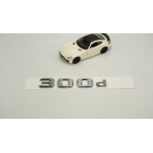 300d Bagaj Krom ABS 3M 3D Yazı Logo - 2