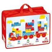 5028 Çantalı Mega Blok Seti 70 Parça -Dolu - 1