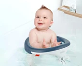 Babyjem Yandan Açılır Banyo Mama Oturağı İndigo Mavi - 2