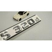 S320d Bagaj Krom Metal 3M 3D Yazı Logo thumbnail 1