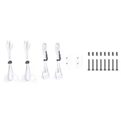 <![CDATA[Thermaltake CT120 CL-F153-PL12SW-A Beyaz ARGB 2x120mm Kasa Fan Kiti]]> - 7