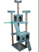 Cat City Yeni Rezidans 3 Stepli Tırmalama ve Eğlenceli Kedi Oyun Evi thumbnail 2