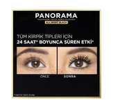 LOreal Paris Panorama Hacim Veren Maskara All Night Black Siyah thumbnail 5
