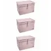 Kahverengi Çok Amaçlı Düzenleyici Kutu Organizer Cırt Cırtlı Hurç Mega Plus Boy 40cm X 30cm X 70cm (3 Adet) - 4